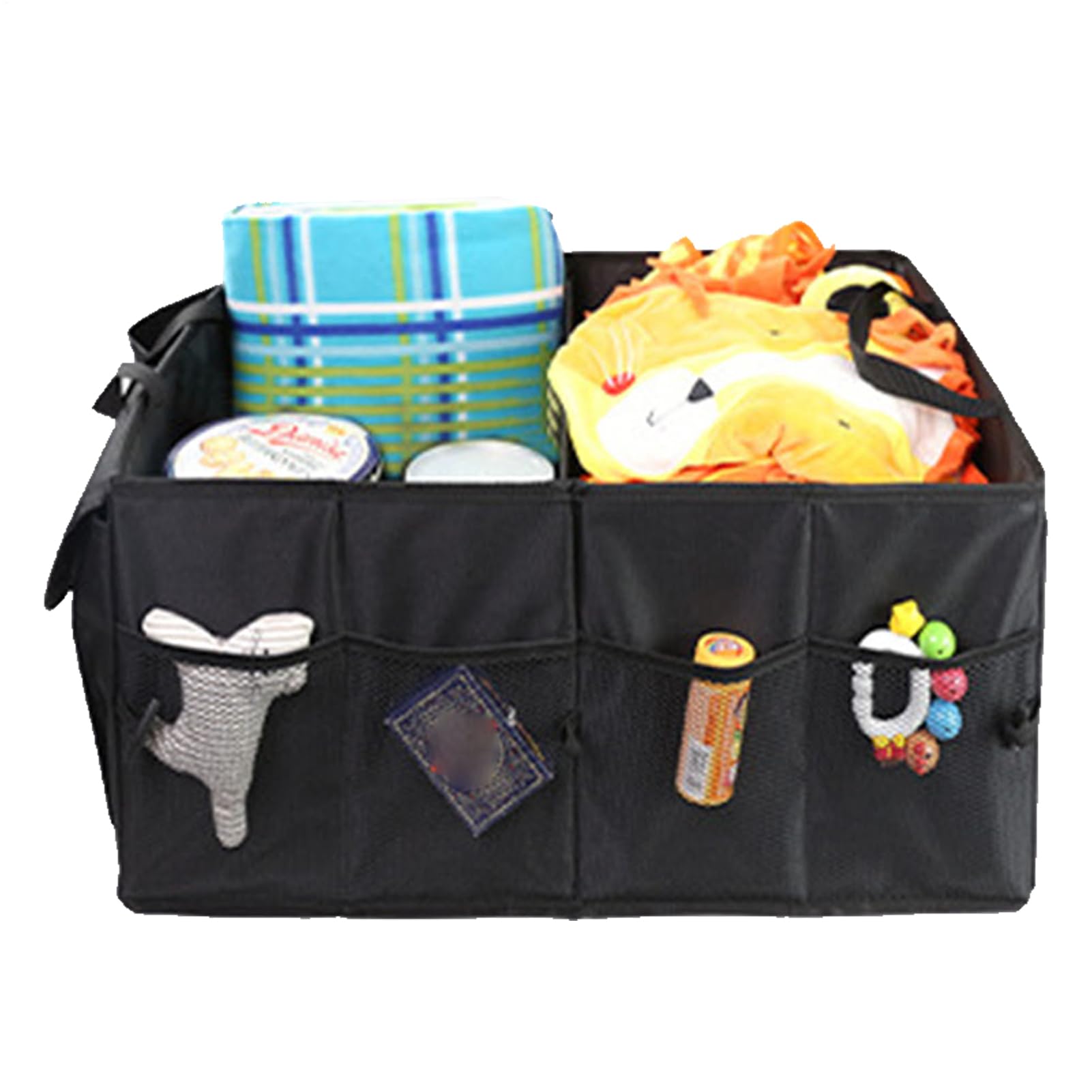 Organizzatore Bagagliaio per SUV Box Auto Pieghevole Multi Scomparto | Organizzatore Carico SUV Per Camion Furgone Viaggio Campeggio Picnic Famiglia Spuntino Quotidiano