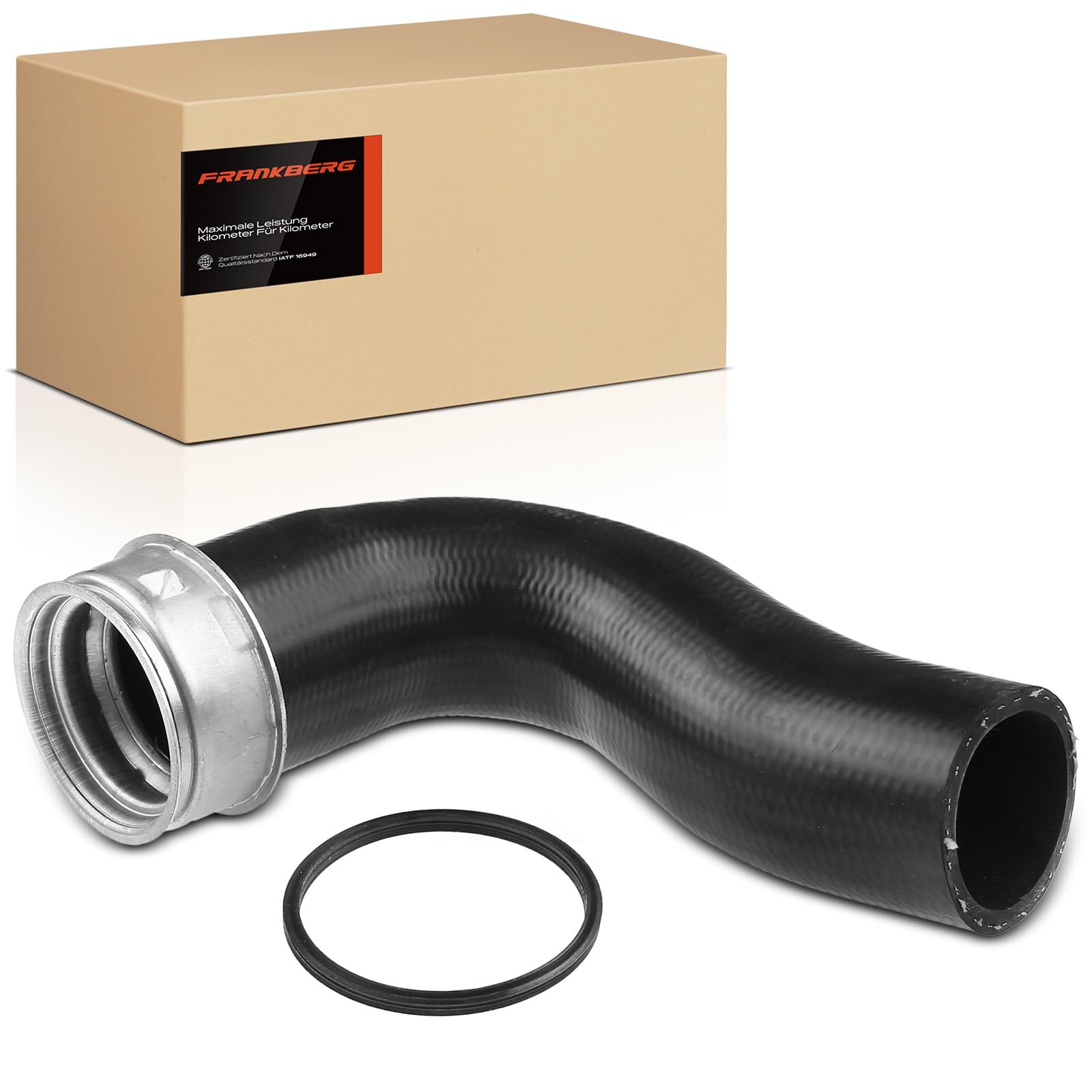 Frankberg Intercooler Turbo Hose Compatible with Golf IV 1J1 1.9 TDI A3 8L1 1.9 TDI Octavi.a I Estate 1U5 1.9 TDI BOR.a 1J2 1.9 TDI Leon 1M1 1.9 TDi Replace# 1J0145762BJ