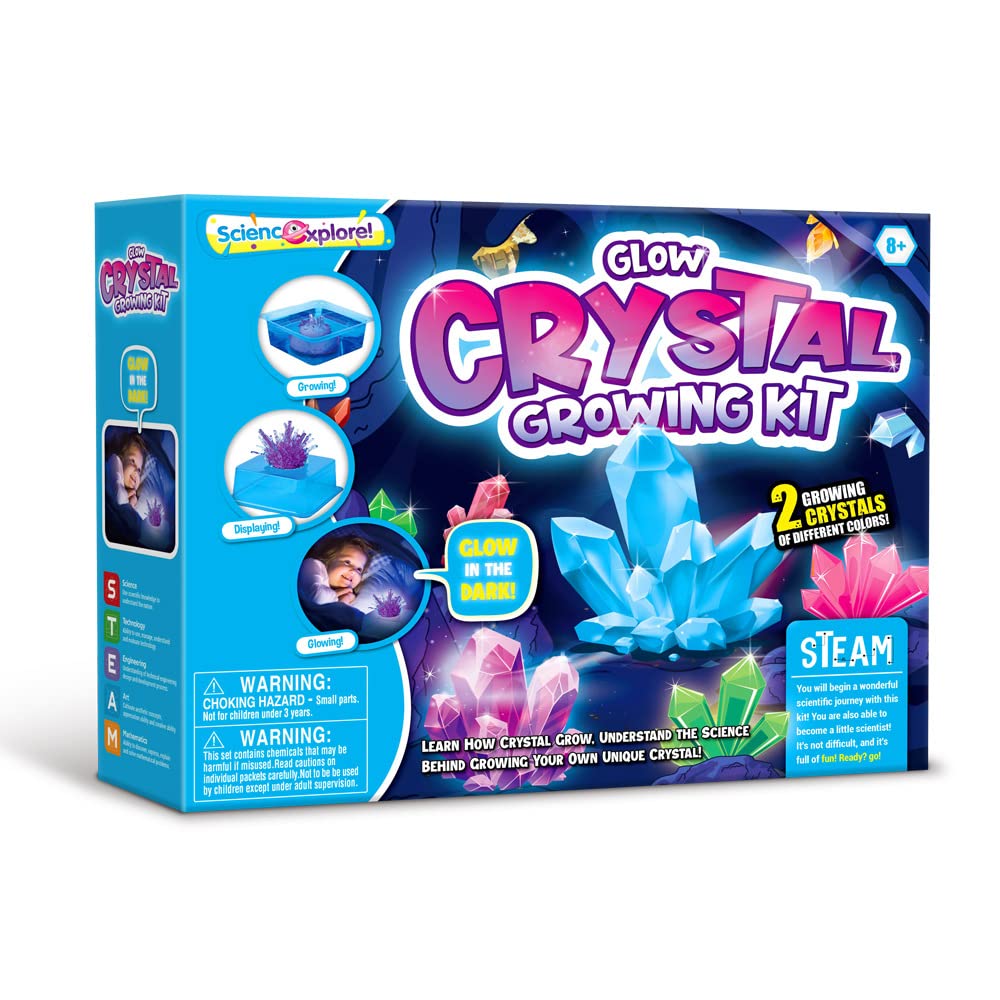 CutiecuteSTEAM Kit Science Explore Kids Crystal Growing Kit Funny Crystal Educational Experiment