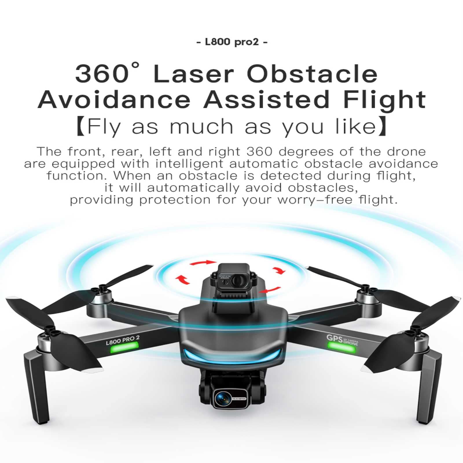 Drone con telecamere con Fotocamera per Adulti 4K, Fotocamera con Gimbal a 3 Assi Drone con Fotocamera, prevenzione degli Ostacoli, quadricottero Senza spazzole con Trasmissione 5G