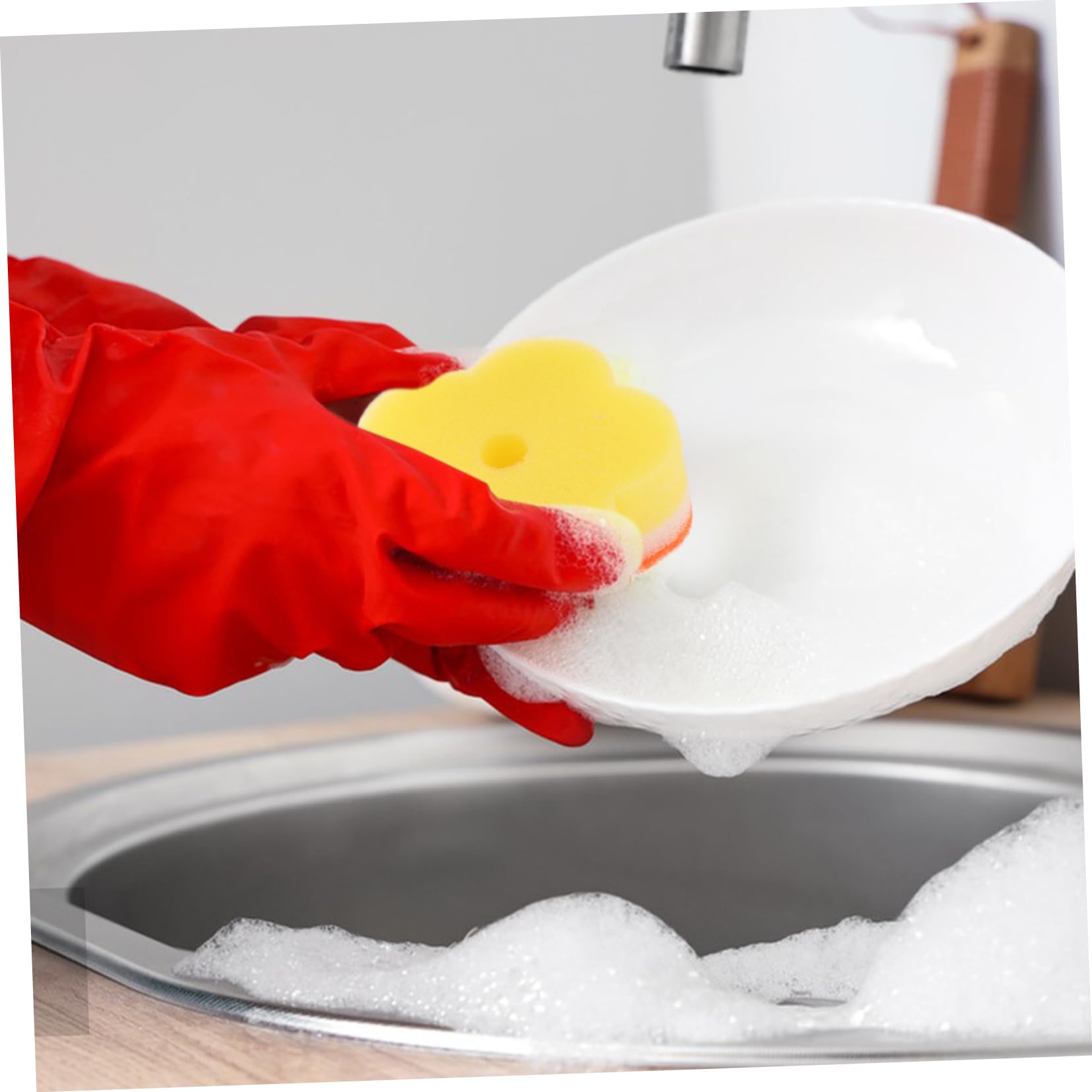 KOMBIUDA 30piezas Esponja De Limpieza De Nanómetro De Paño De Cocina Absorbente para Lavar y Superficies Sin Olores Multiusos Casa y