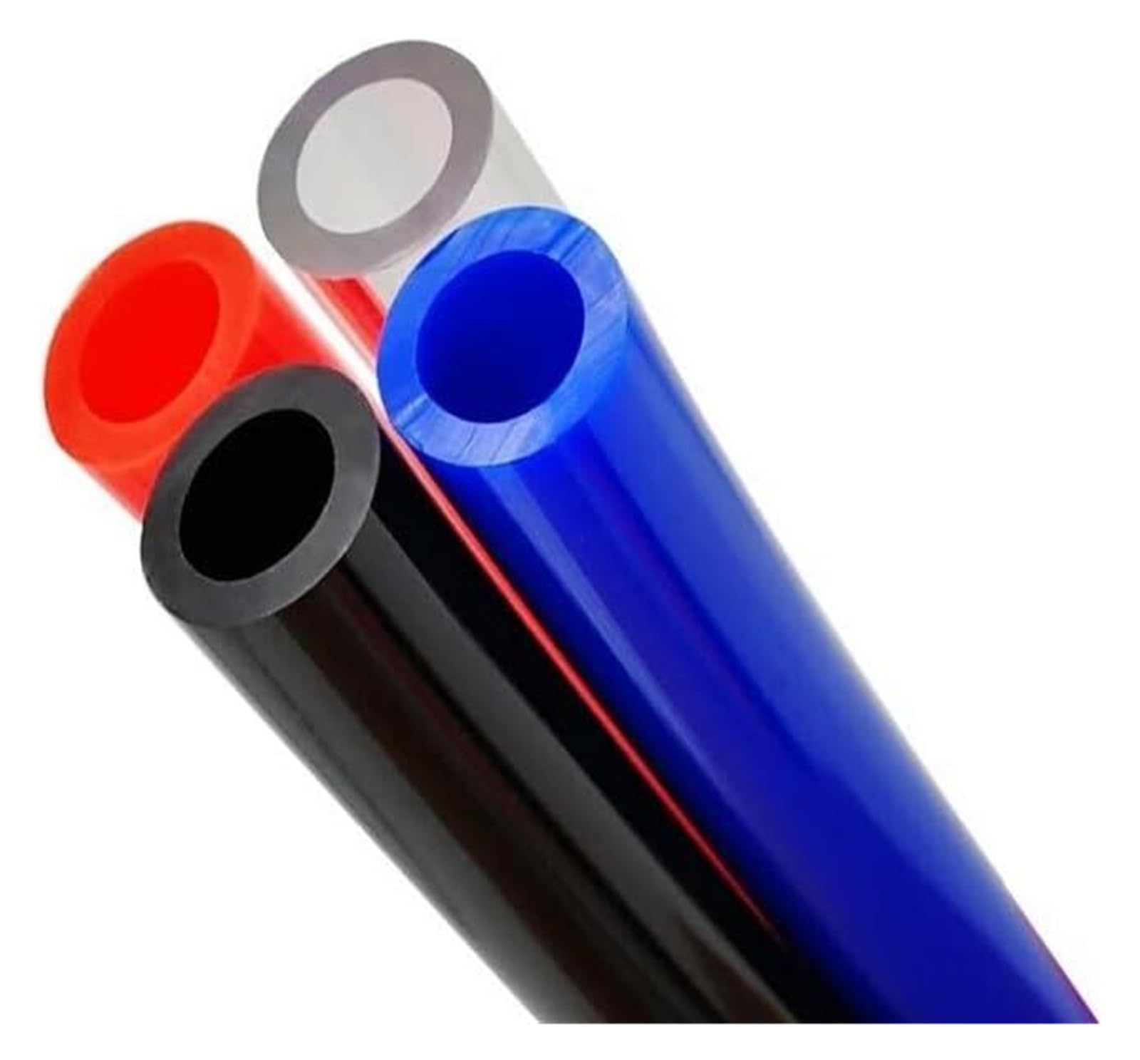 Manguera de aire de PU, manguera de compresor, manguera de aire de goma flexible, tubo neumático, mangueras de PU de 12 mm y 14 mm for compresor, tubería de poliuretano.(12x8mm,20Meter)