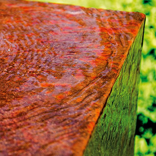 Köhko Würfel Brunnen „Peru“ 69 cm für Garten und Terrasse