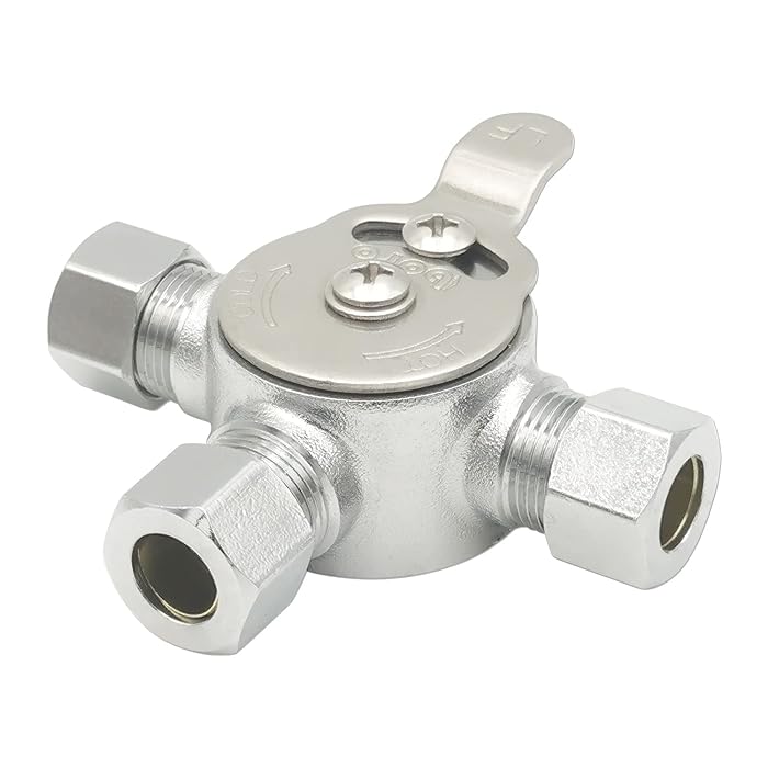 Buy HYDRO MASTER Mechanical Water Mixing Valve,3/8" Compression