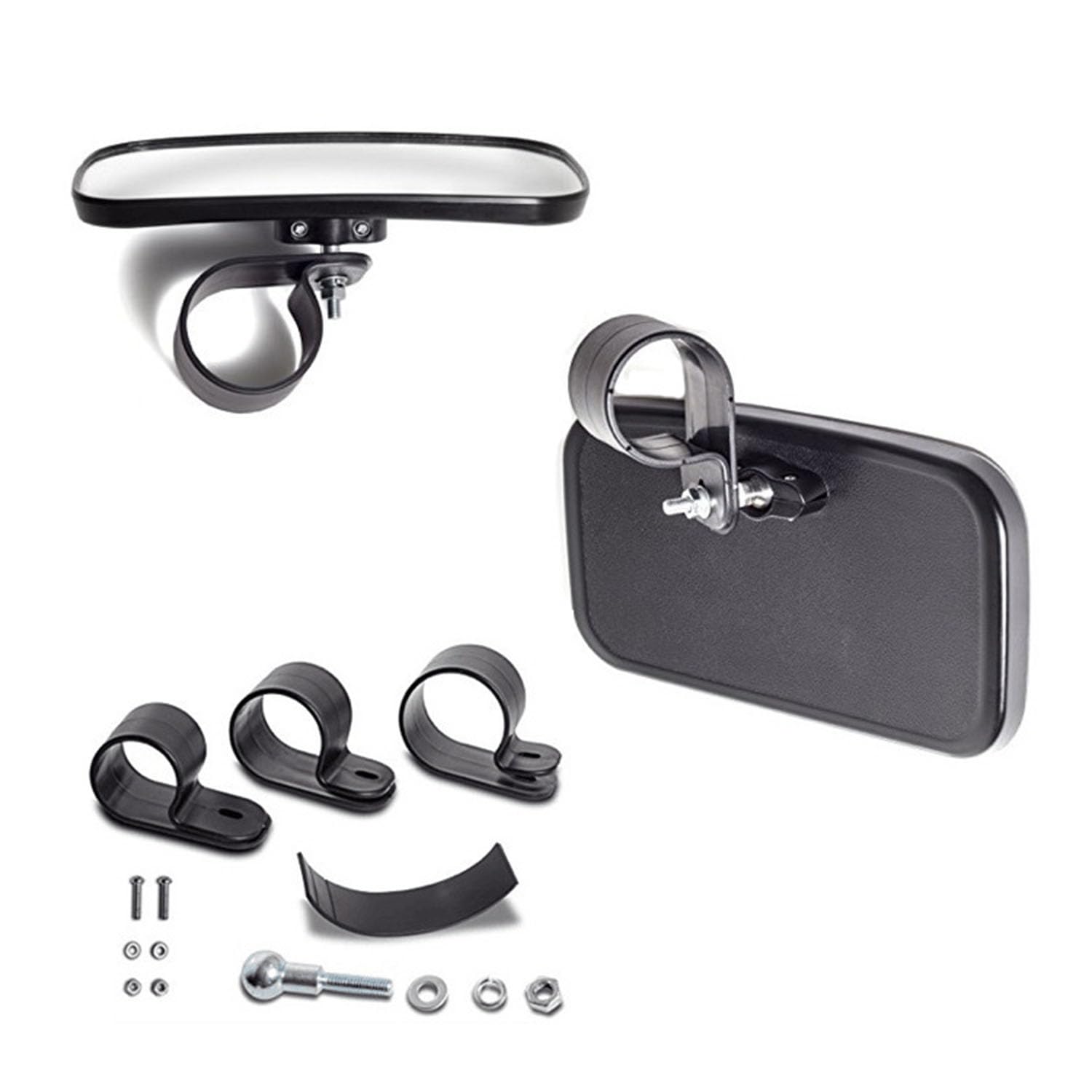 Specchietto Retrovisore UTV ATV per CFMOTO ZForce 950 H.O. 2022–2026 1.5 1.75 2 Pollici Staffa Roll Bar Specchio Laterale Fuoristrada Regolabile Ampio Angolo