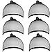 3 Pack Open end Black Mesh Net Wig Cap Liner