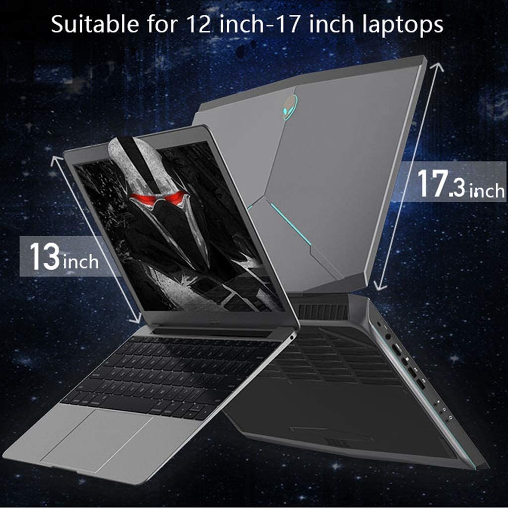 Base di Raffreddamento Pad di raffreddamento per notebook Radiatore interamente in alluminio Ventole turbo dual-core Volume Potente dissipazione del calore Pad di raffreddamento ad alte prestazioni