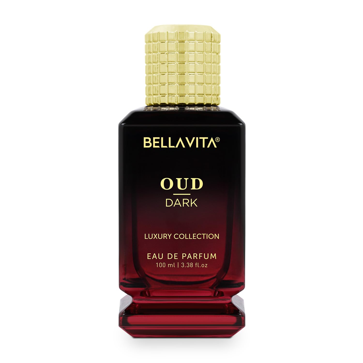 Bella Vita Luxury Men Oud Dark Eau De Parfum Intense Liquid Perfume With Grapefruit, Orris, Vetiver |Woody, Musky Long Lasting Edp Fragrance Scent 100 Ml
