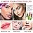 BINGBRUSH Aloe vera Color Changing Lipstick,Moisturizer Long Lasting Lip Care Magic Lip Gloss,Makeup Lipstick Set (3pcs Aloe+Strawberry+ Peach, 3 Count (Pack of 1))