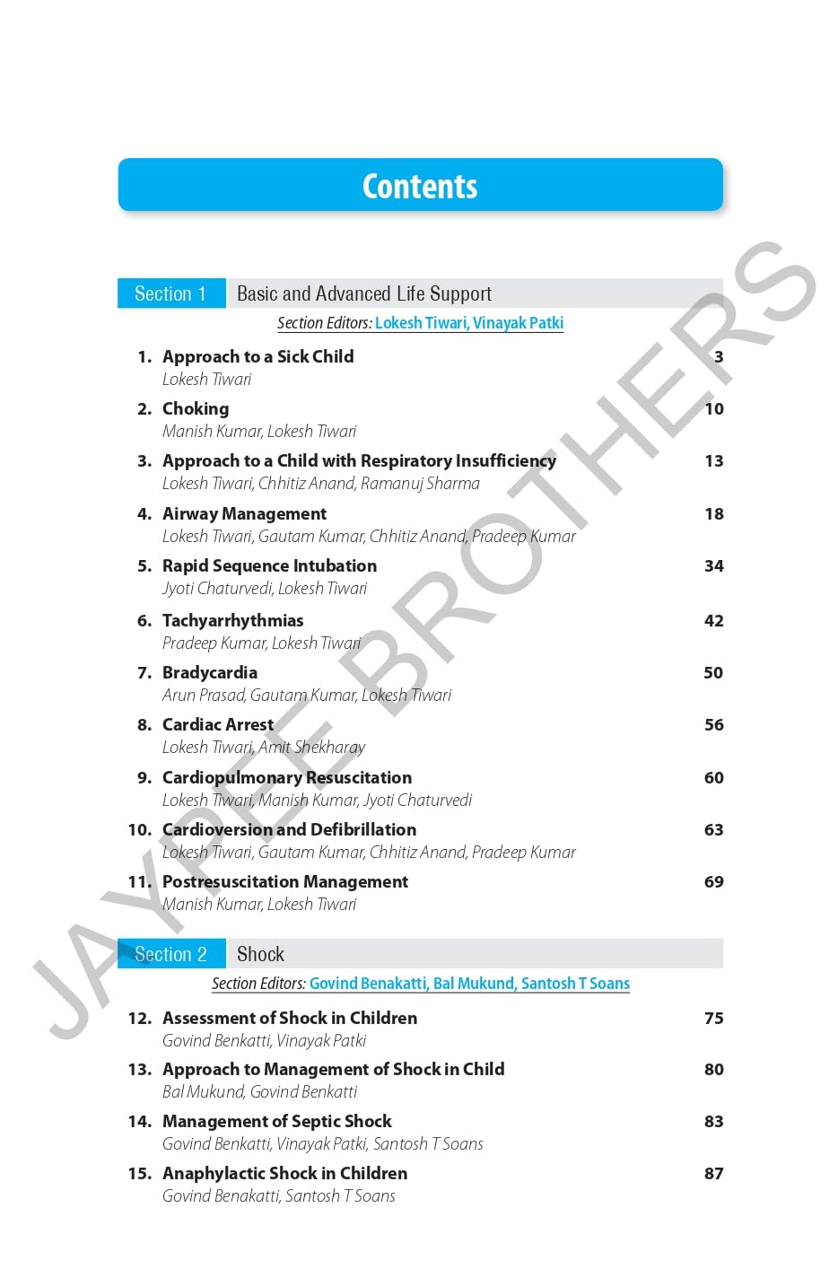 IAP Textbook of Pediatric ICU Protocols 1