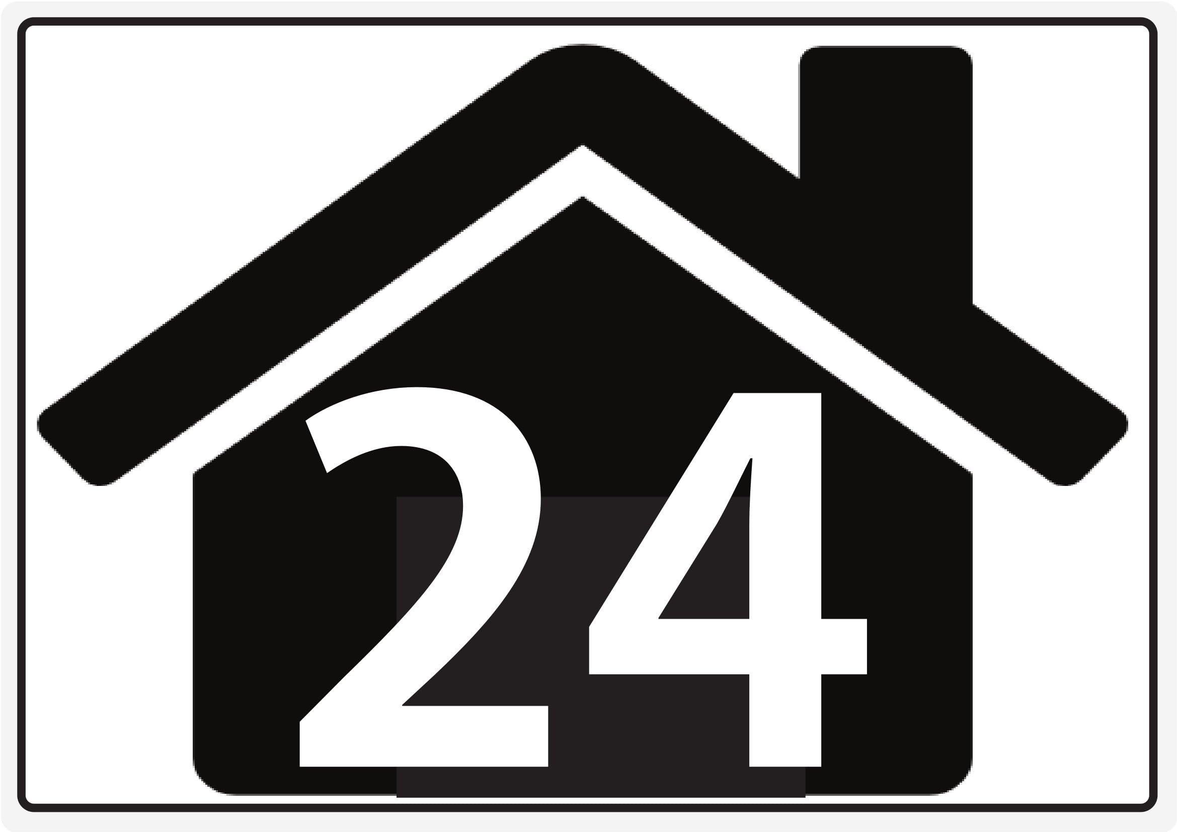 Personalised Wheelie Bin Stickers – Custom House Number & Street Name Labels – Waterproof Vinyl Bin Address Decals – A5 or A6 Sizes – Pack of 4 (A6 (105mm x 148mm), Design 5)