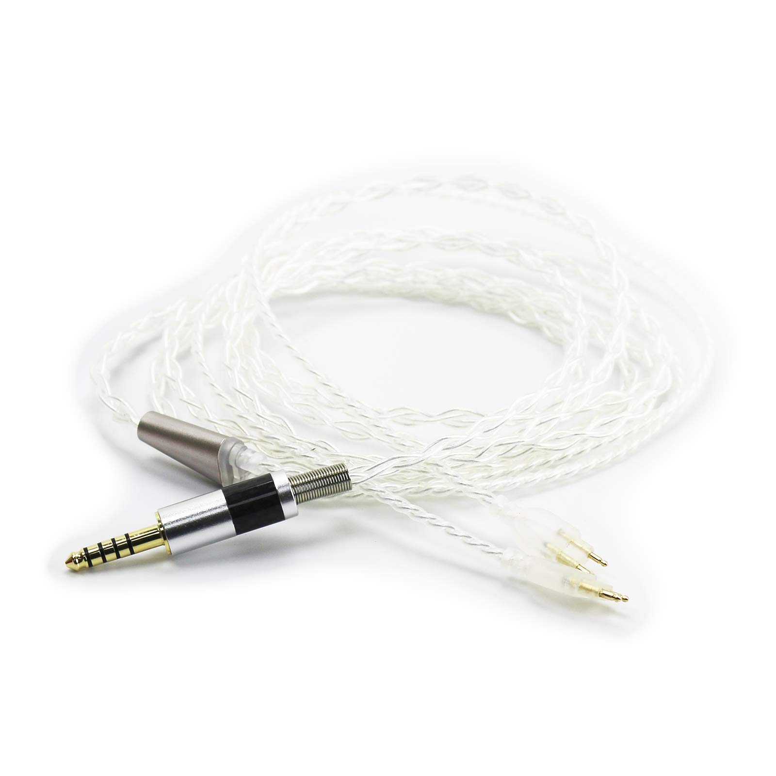 ABLET Balanced 4,4 mm HiFi Kabel kompatibel mit Sennheiser HD650, HD600, HD660S, Massdrop HD6XX Kopfhörer
