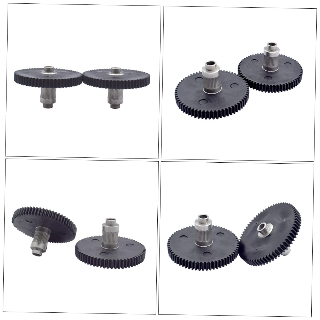 iplusmile 6stücke Drucker Extruder Feeder Zahnräder Teiliges Aus Edelstahl Präzise Gear Hob Für Drucker Teile Langlebig Und Effizient Für Projekte Und Reparaturen