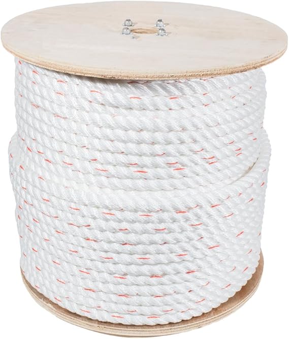 climbing rope dock line anchor line 5/8 x 600 Polydac combo rope Boat