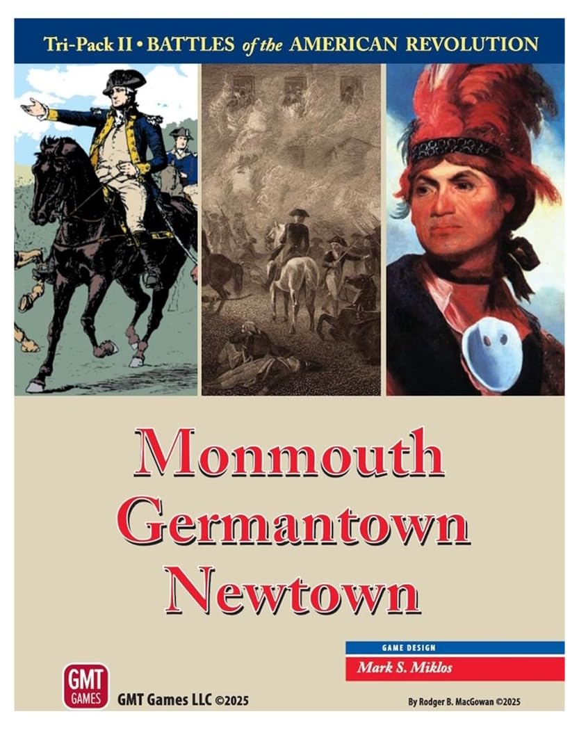 GMT Games Battles of The American Revolution Tri-Pack II Board Game, for Adults Ages 18+