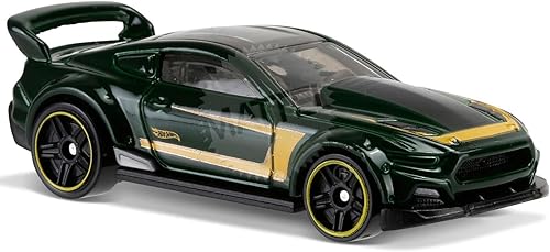 Hot Wheels 2016 entonces y ahora Custom "15 Ford Mustang 110/250, Verde
