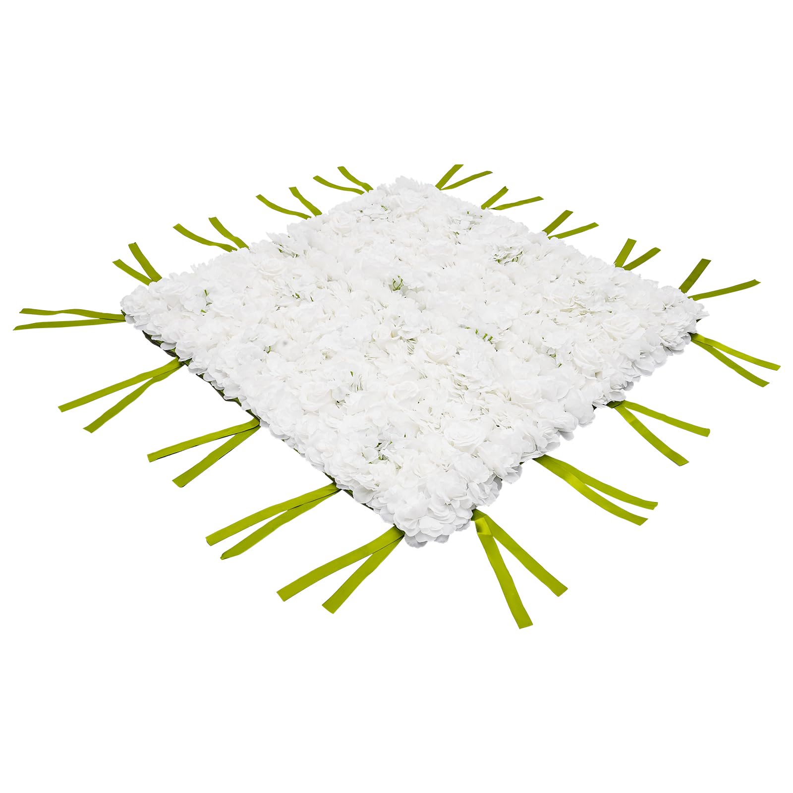 REOwoolp Artificial Flower Wall Background for Photography Studio Use No Wilting or Fading for Newborn Photos