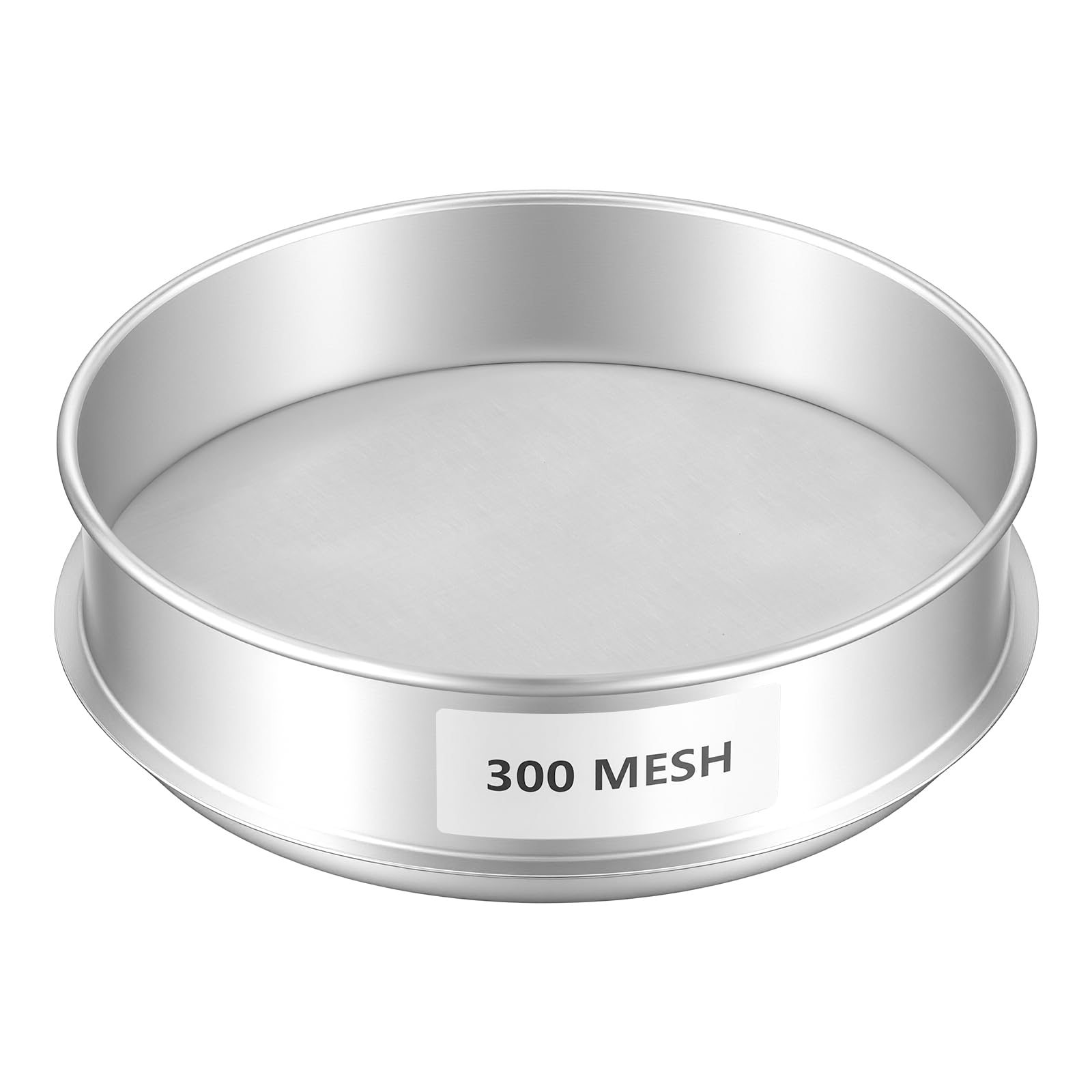 SINJEUN 2 Pezzi Setaccio Colino in Acciaio Inox, Maglia Fine 150 e 300 Mesh, Diametro 20 cm, per Polline, Erbe Aromatiche e Spezie