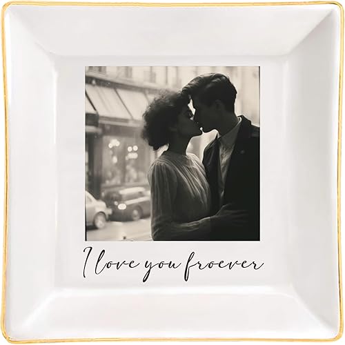 Miniatura 12 de Plato de joyería de cerámica para boda