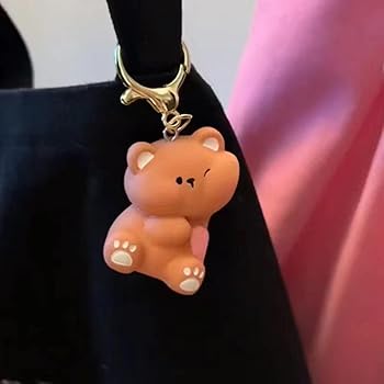 Amazon.co.jp: クマのカップルのキーホルダー、磁石キーリング