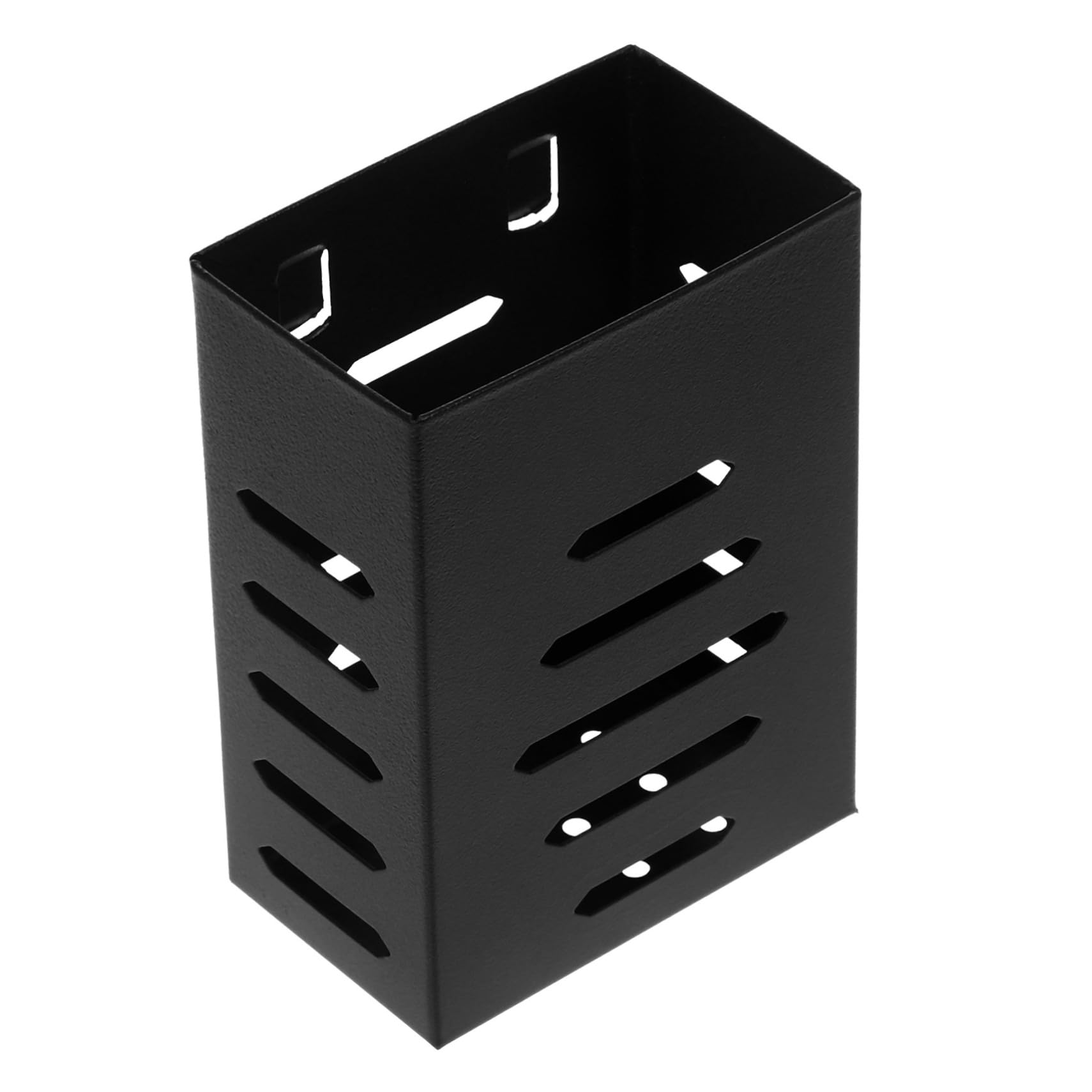 SOLUSTRE Wall Mounted Chopstick Holder Multi Function Cutlery Organizer for Spoons Forks and Utensils Stylish Kitchen Storage with Drainage Design Sturdy Material