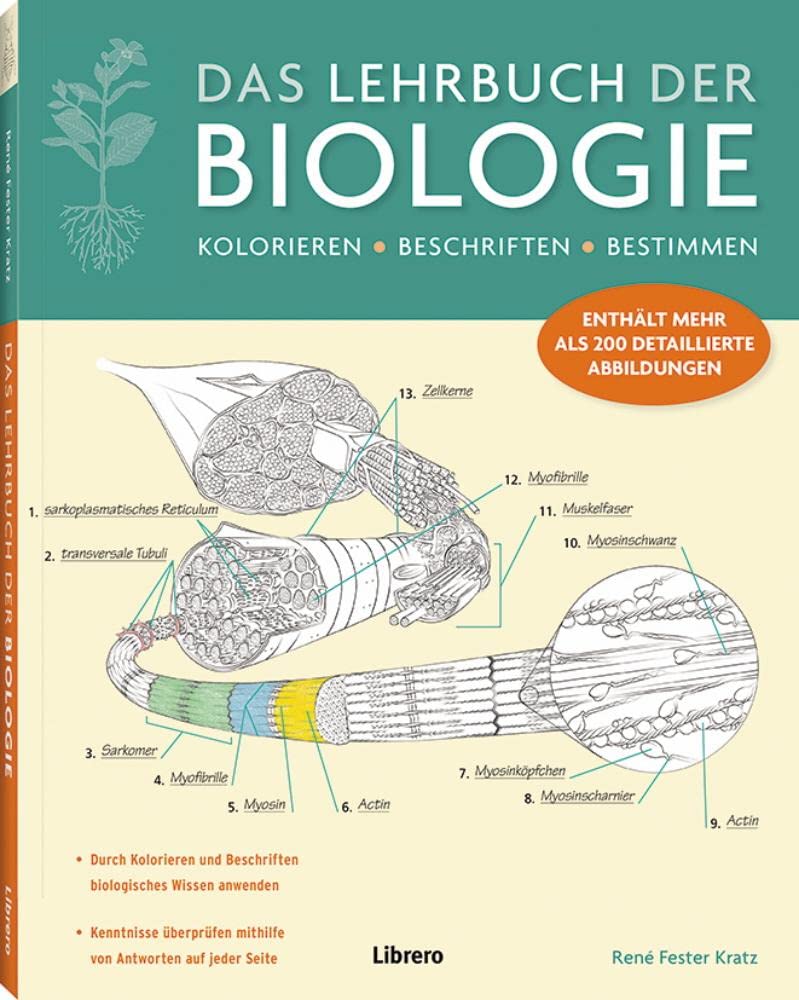 Das Lehrbuch der Biologie: Beschriften - Bestimmen