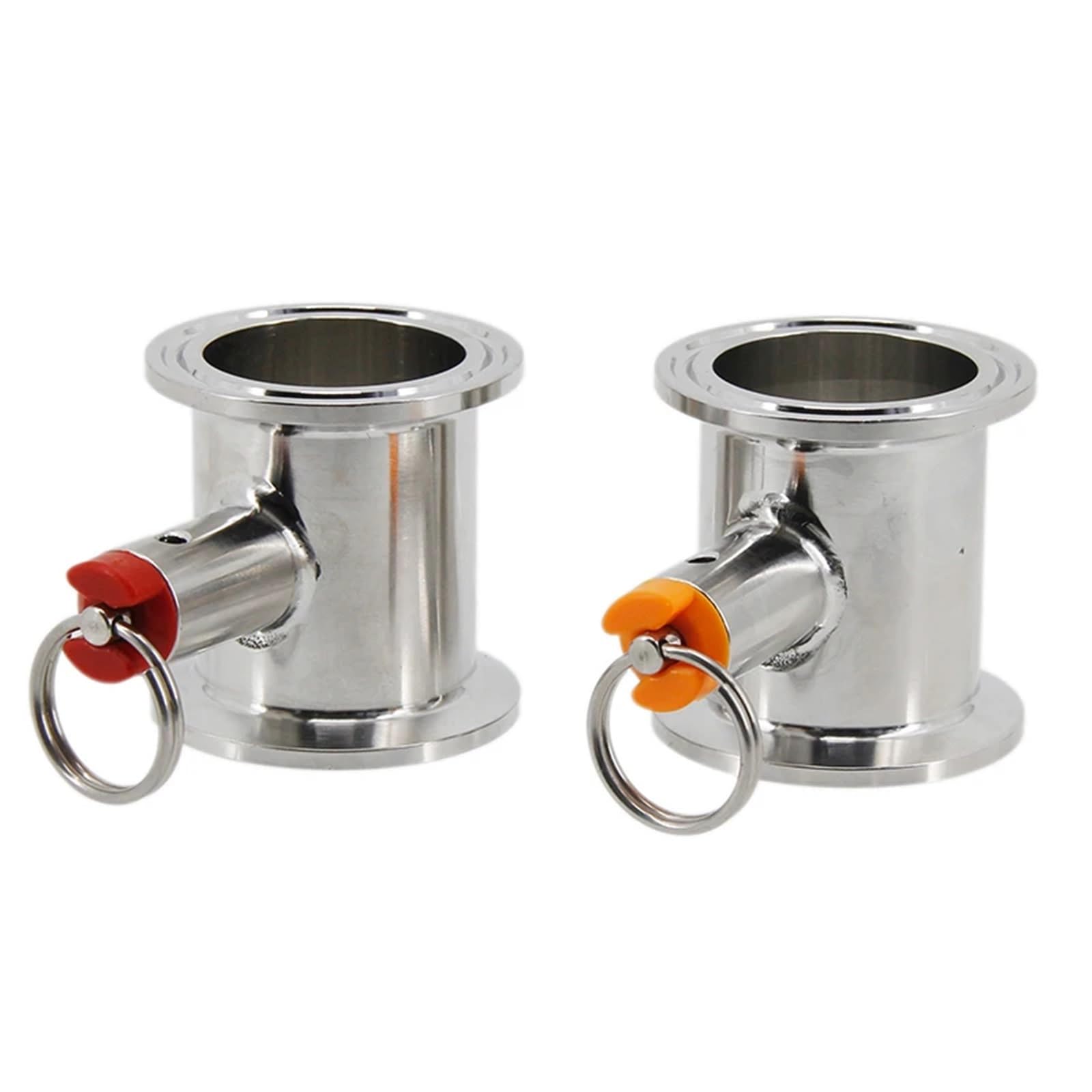 1,5-Zoll-Tri-Clamp-Typ-Überdruckventilrohr 17/35PSI Trockentrichterteile konisches Zubehör