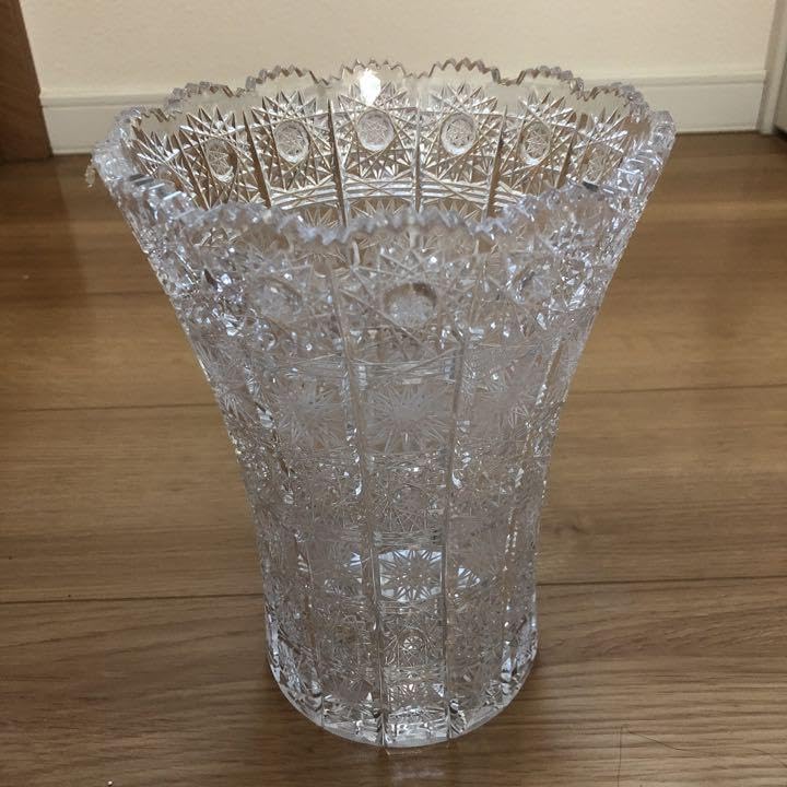 SHOP ホーム&キッチン ボヘミアングラス ボヘミアフラワーベース 花瓶 SHOP ホーム&キッチン ボヘミアングラス ボヘミアフラワーベース 花瓶