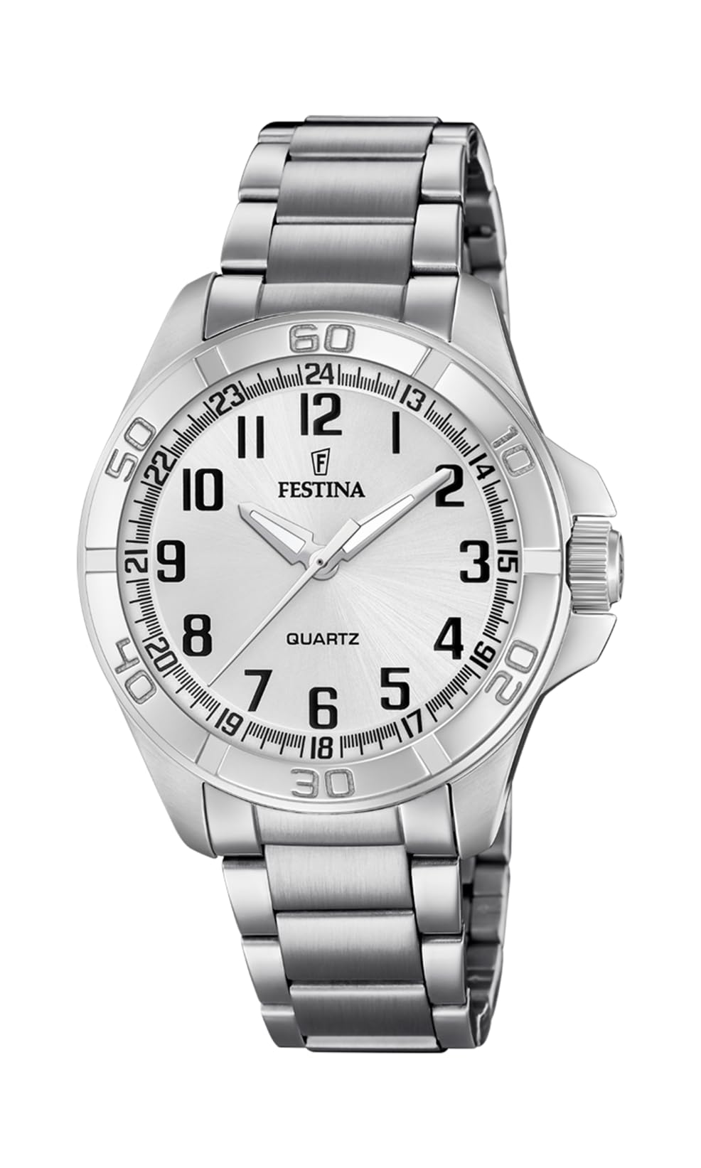FestinaReloj FESTINA para Hombre F20434/3 Outlet Caja de Acero Inoxidable 316l Gris Plata Correa de Acero Inoxidable 316l Gris Plata