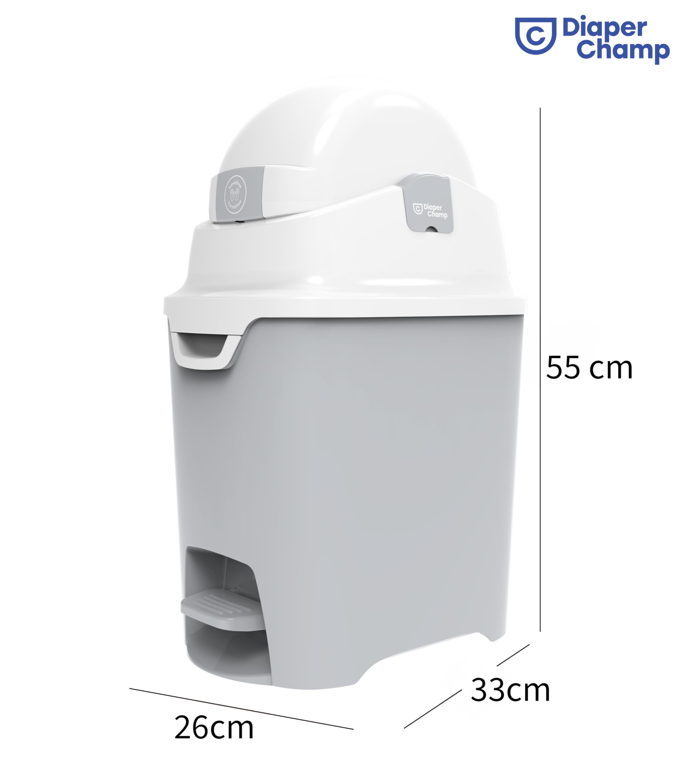 DiaperChamp ONE - Pattumiera per pannolini standard
