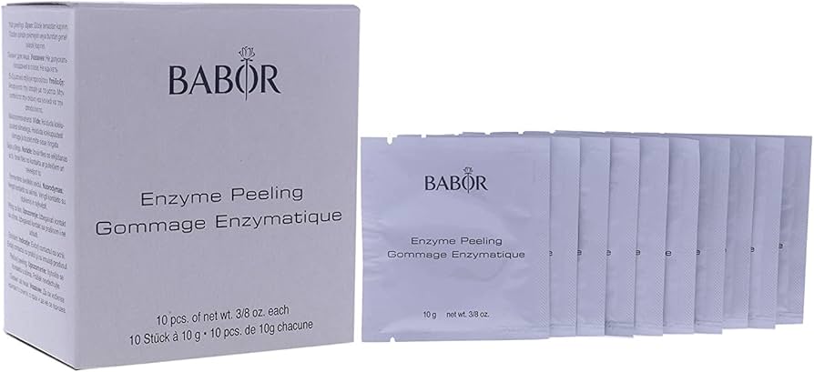 Babor Enzyme Peeling by Babor for Women - 10 x 0.35 oz Cleanser, 10 count :  Amazon.com.au: Beauty babor enzympeeling