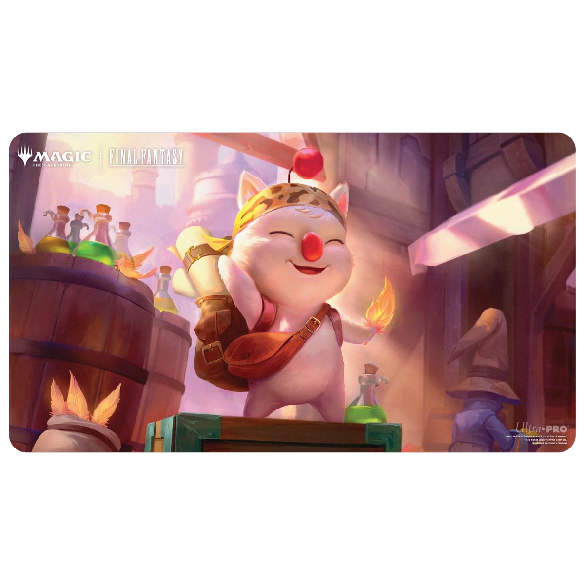 Amazon.com: Ultra PRO - Final Fantasy x Universes Beyond Stiltzkin, Moogle  Merchant Playmat for Magic: The Gathering