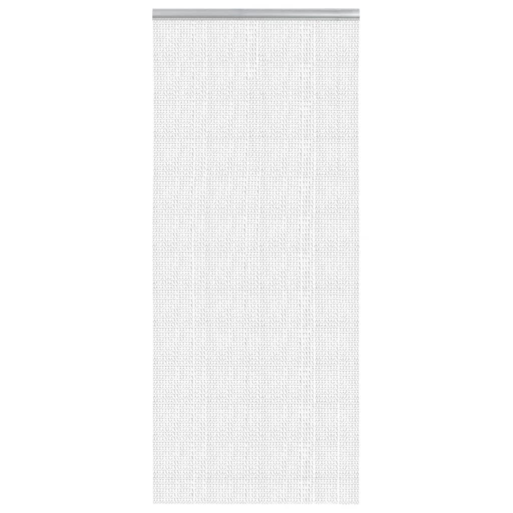 Kettenvorhang Türvorhang 90x212 cm Aluminium Insektenschutz Fliegengitter