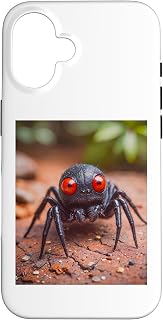 iPhone 16 cute sweet Redback Spider australian animals wildlife Case