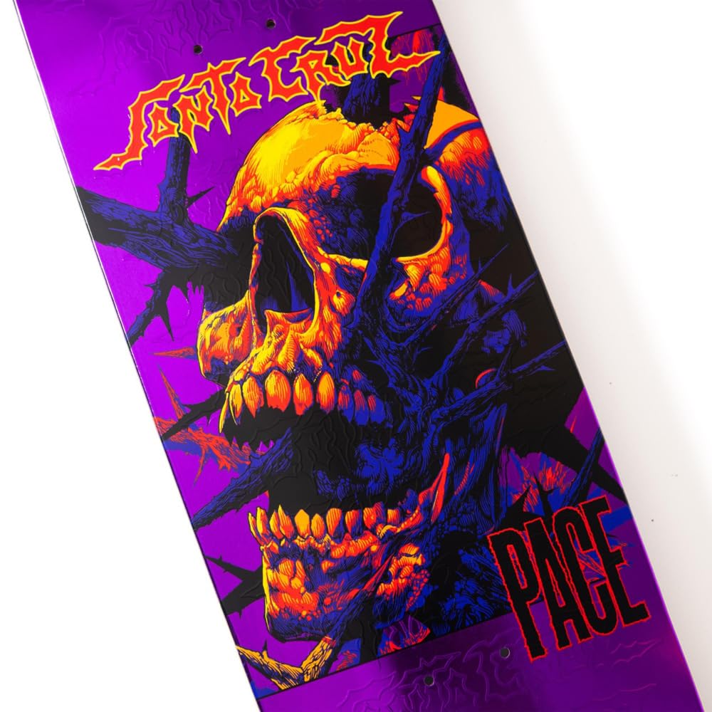 Amazon.com : SANTA CRUZ Pace Deathtrap Remix Pro 8.7in x 31.825in