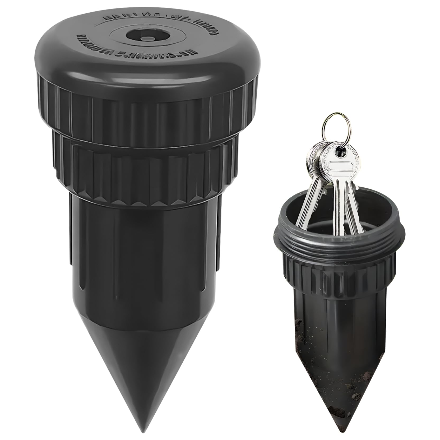 Hidden Key Holder for Outside Sprinkler Head Key Hiders Outside Waterproof Discrete Hiding Vault Case for Outdoor/Garden/Yard Hidden Holder for Hiders Hide a Outsi