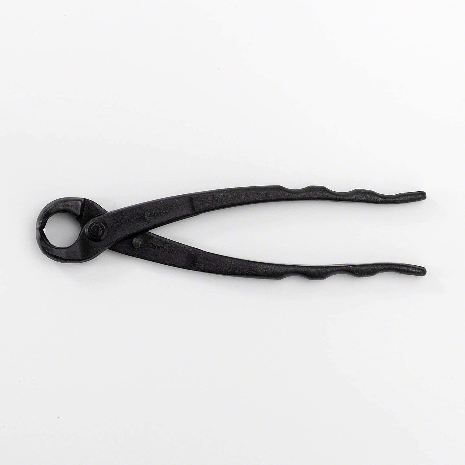 Wazakura Coupe-Boutons - Coupe-Branche de Bonsaï - Outil Jardinage Forgé à la Main au Japon - 210mm Acier Carbon Noir