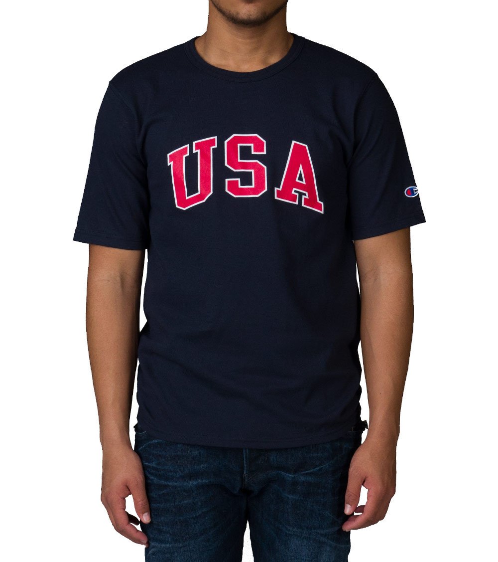Champion Boys T-Shirt, Kids' T-Shirt For Boys, Lightweight Tee for Kids, Script &amp; Print