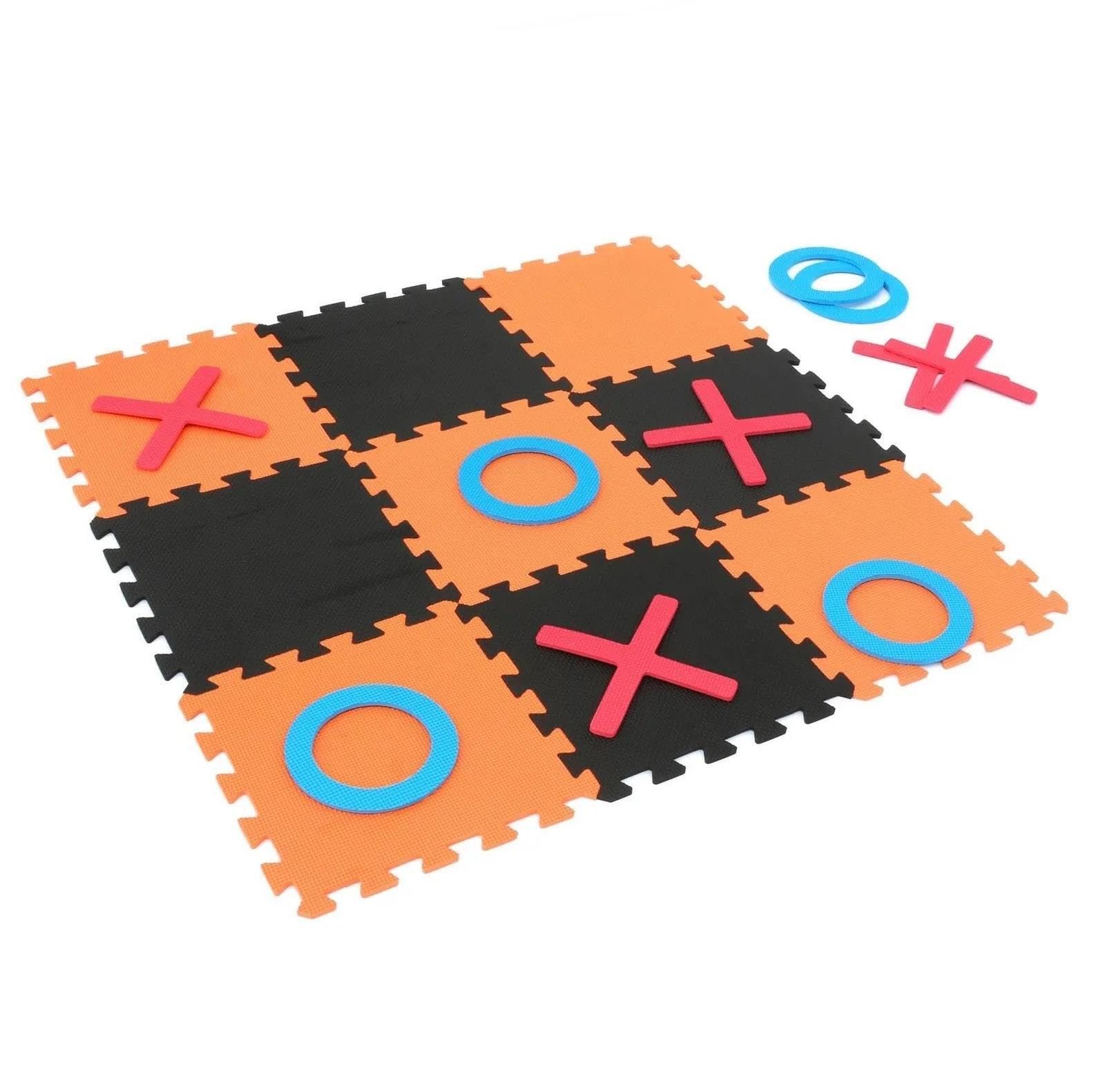 Trto Giant Garden Noughts And Crosses Indoors Outdoors Eva Foam Toy Party Family Fun