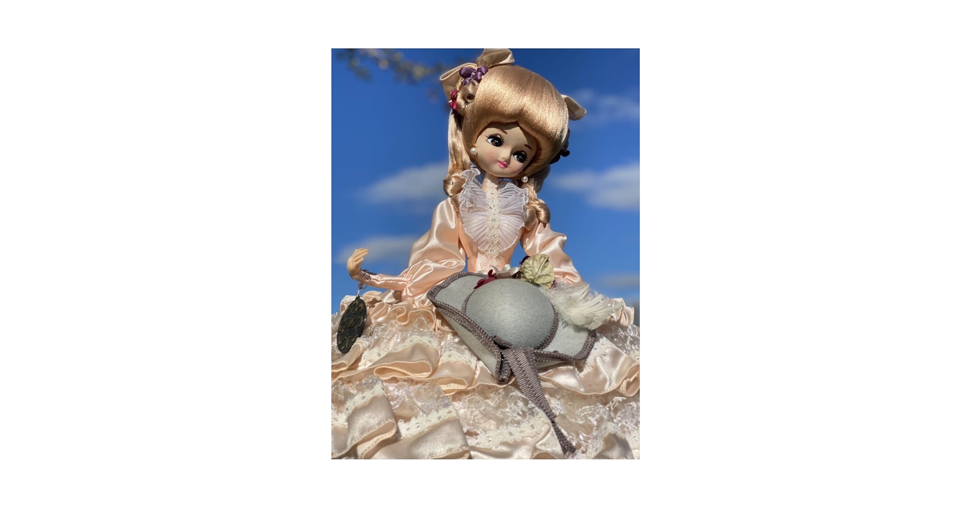 [美品]　リボン　スキヨドール　フランス人形 Amazon | スキヨドール “ リボン “ フランス人形 昭和レトロ