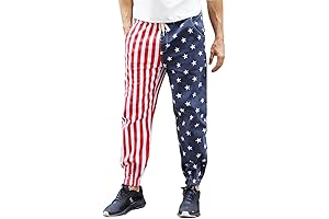 Men's American Flag Parachute Pants: Patriotic Comfort and Style