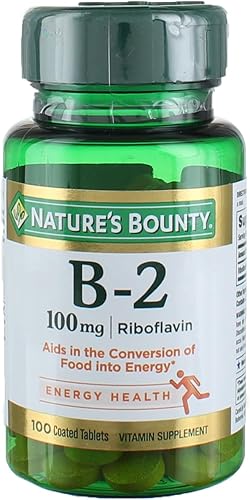 Natures Bounty Vitamina B-2 100 mg 100 comprimidos