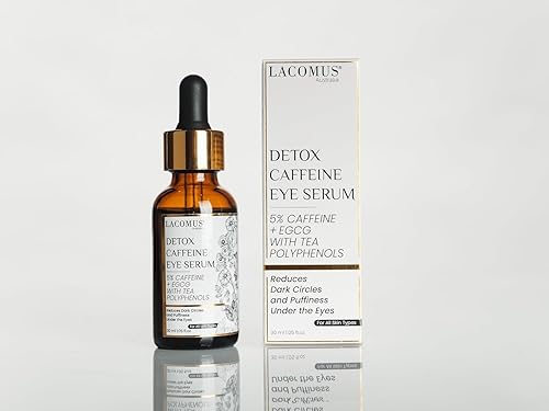 Advance Caffeine 5% + EGCG Suero para ojos más brillantes - Potente suero de contorno de ojos para reducir la hinchazón, las ojeras y la