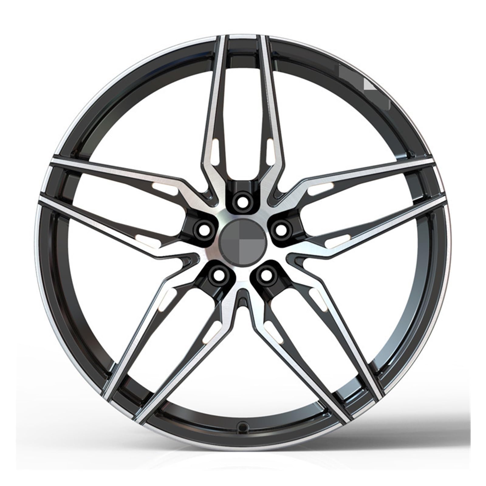 Xuanqingyi Store Cerchi per auto forgiati da 1 pezzo in lega di alluminio compatibili con golf compatibile con Gti Cerchioni(17")