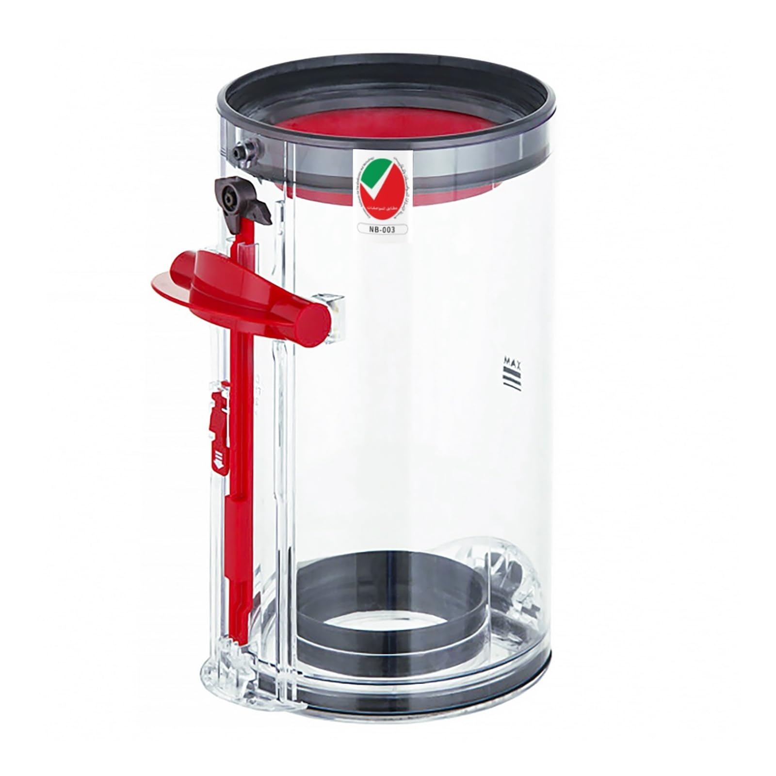 Contenitore for la polvere di grande capacità, compatibile con gli aspirapolvere senza fili Dyson V11 / V15 / SV14 / SV15 / SV22 - Contenitore for impieghi gravosi, facile da installare e svuotare
