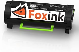 FOXINK Compatible for High Yield Remanufactured Toner Cartridge for MS310, MS312, MS315, MS410, MS415, MS510, MS610 Laser Printer [2500 Pages]
