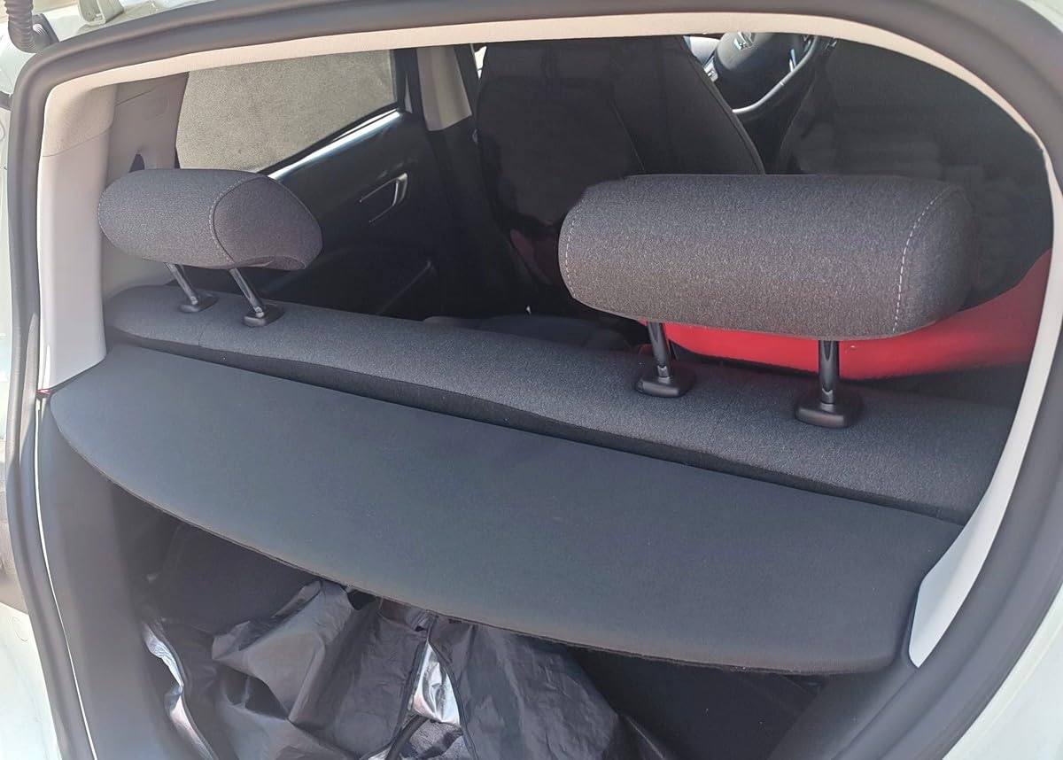 Cappelliera Compatibile con Leapmotor T03, Copertura Bagagliaio (Tessuto nero) | Tessuto nero
