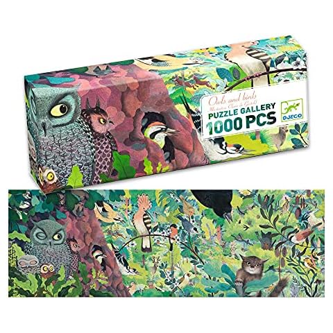 DJECO- P. Galería Búhos y pájaros Juegos de Habilidad Cover