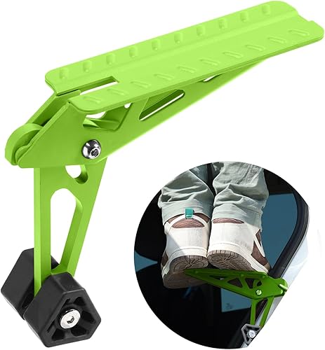 Miniatura 9 de COWVIE Escalón plegable para puerta de auto Escalón para acceso al techo del vehículo para ambos pies, Escalera para la mayoría de SUV, Camiones,