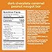 UNREAL Dark Chocolate Peanut Caramel Nougat Bars (12 Full Size Bars)